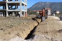 KANALİZASYON ÇALIŞMASI - Bucak'ta Kanalizasyon Çalışması