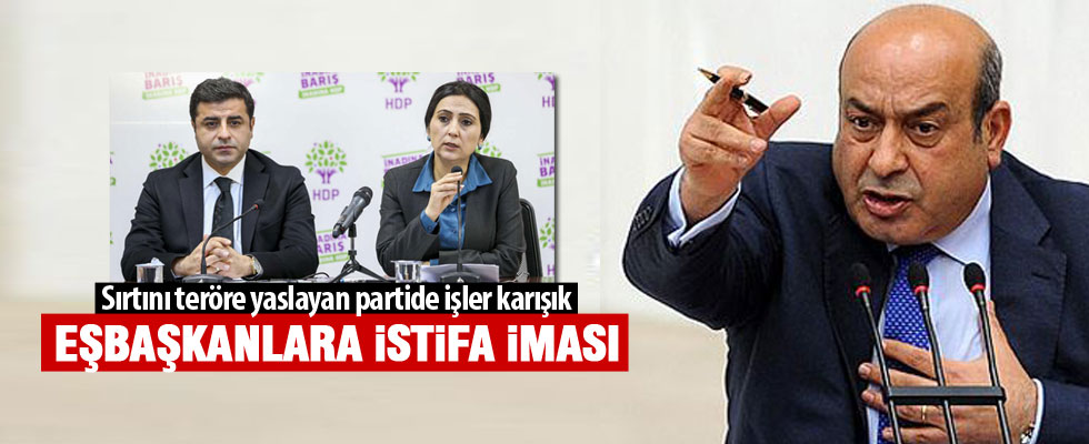 Demirtaş ve Yüksekdağ'a şok!HDP'de çözülme başladı