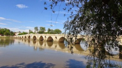 Edirne'de Tarihi Köprülere Güvenlik Kamerası