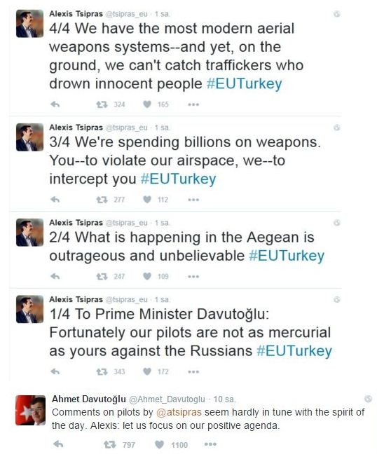 Çipras'ın tweet çarkı