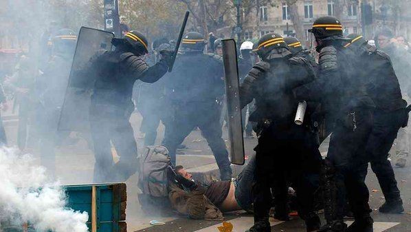 Fransa'nın Gezisi, COP21 gösterileri