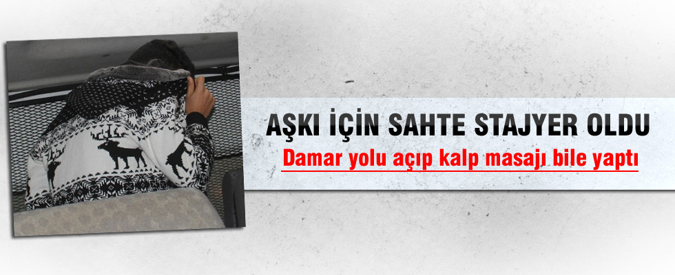 Aşık olduğu hemşireyi görebilmek için bakın ne yaptı!