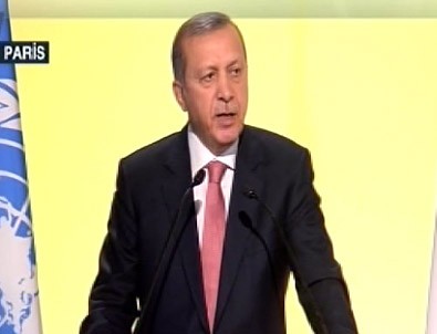 Cumhurbaşkanı Erdoğan Paris'te konuştu