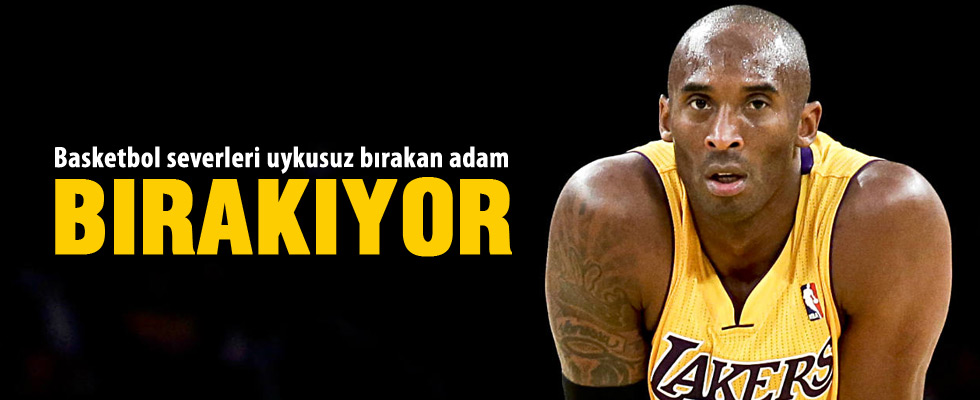 Kobe Bryant basketbolu bırakıyor