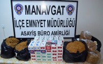 Manavgat'ta Tütün Satıcılarına Operasyon