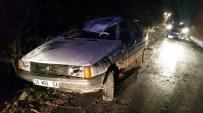DÜZBAĞ - Otomobil Takla Attı Açıklaması 1 Ağır Yaralı