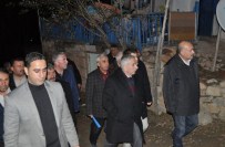 TUNAHAN EFENDİOĞLU - Vali Kamçı Deprem Bölgesinde İncelemelerde Bulundu