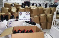 KAÇAK ŞARAP - 1 Ton Kaçak Alkollü İçki Ele Geçirildi