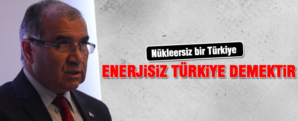 Enerji ve Tabii Kaynaklar Bakanı Alaboyun nükleeer enerjiye dikkat çekti