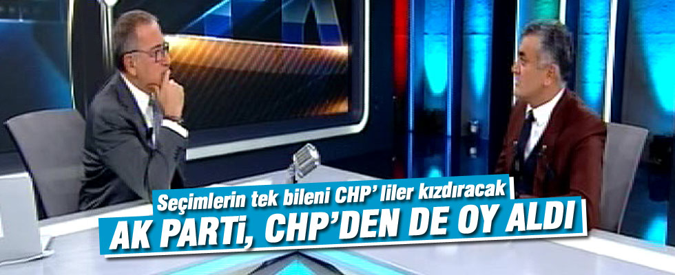 Adil Gür: Ak Parti CHP'den de oy aldı