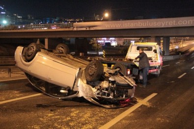 Beylikdüzü'nde Kaza Açıklaması 1 Ölü, 1 Yaralı