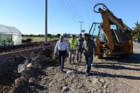 KALDIRIM ÇALIŞMASI - Kumluca'da Kaldırım Ve Altyapı Çalışmaları