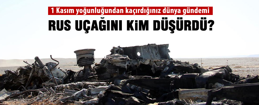 ABD:  Rus uçağını IŞİD bombası düşürmüş olabilir