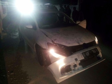 AK Parti'ye Oy Veren Seçmenin Aracına Bombalı Saldırı