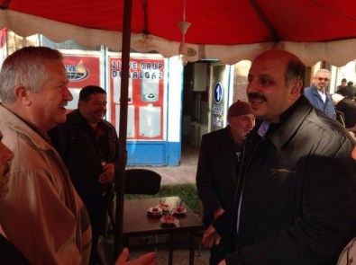 AK Partili Ercoşkun Teşekkür Ziyaretlerini Sürdürüyor