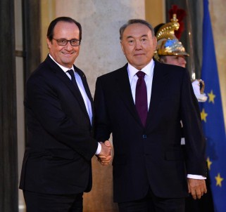 Hollande-Nazarbayev Görüşmesi