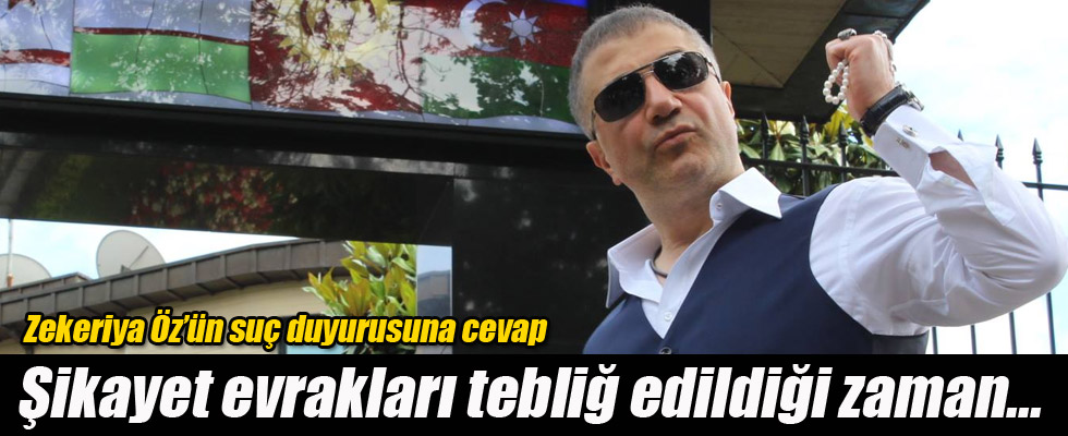 Sedat Peker'den Zekeriya Öz'e cevap...