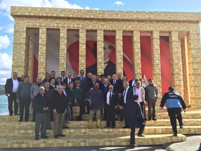 CHP'li Sarıyer Belediyesi'nden maket Anıtkabir