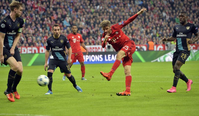 Bayern, Arsenal'a acımadı