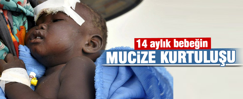 14 aylık bebek uçaktan canlı çıktı