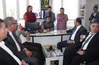 NİHAT ÇİFTÇİ - Başkan Çiftçi'den, Ceylanpınar Gazeteciler Derneği'ne Ziyaret