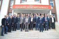 CEMAL SEFEROĞULLARı - Kaymakam Topsakaloğlu Eleşkirt'ten Ayrıldı