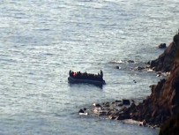 KÜÇÜKKUYU - Mültecilerin Kaçış Anı Kamerada