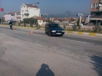 Osmaneli'de Otomobil Yayaya Çarptı