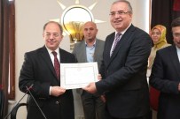 RECEP AKDAĞ - Recep Akdağ Mazbatasını Aldı