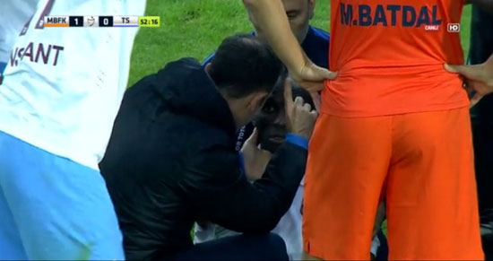 Trabzonsporlu futbolcu hastanelik oldu!