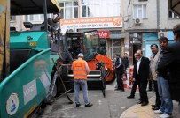 Bafra Belediyesi'nden Yol-Kaldırım Çalışması