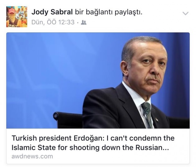 Cumhurbaşkanın Erdoğan'a karalama kampanyası