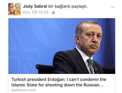 Cumhurbaşkanın Erdoğan'a karalama kampanyası