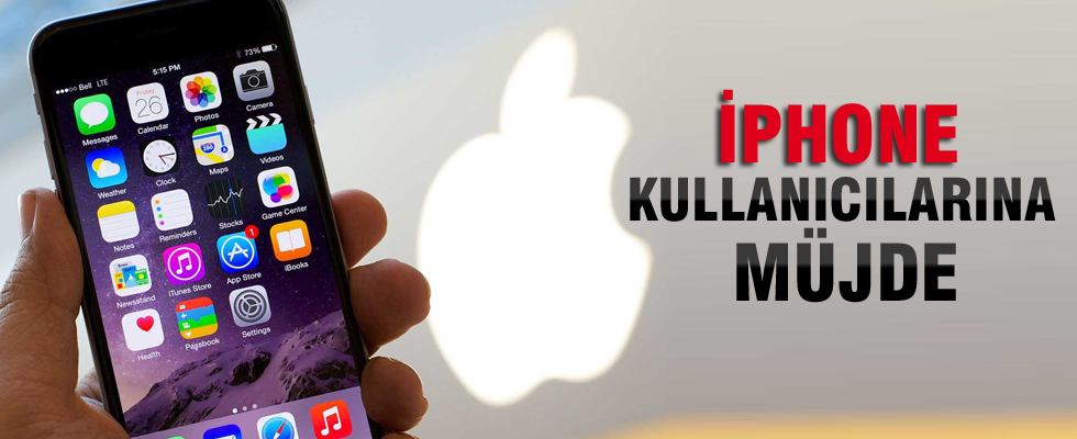iPhone kullanıcılarına müjde