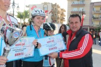 BİSİKLET YARIŞI - Menderes'te Yol Bisiklet Yarışları Sona Erdi