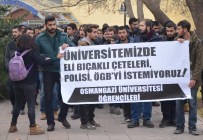 FAŞIST - ESOGÜ'de Öğrenciler Rektörlüğe Yürüdü