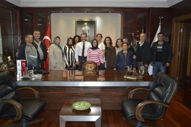 Başkan Ataç'a Ziyaretler Devam Ediyor