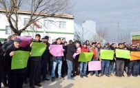 Çeltik Üreticilerinden TMO Önünde Eylem