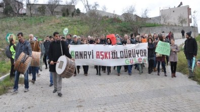Termik Santrale Karşı Davul Çaldılar