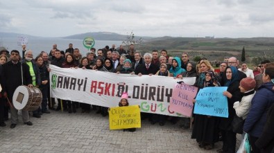 Termik Santrale Karşı Davullu Eylem