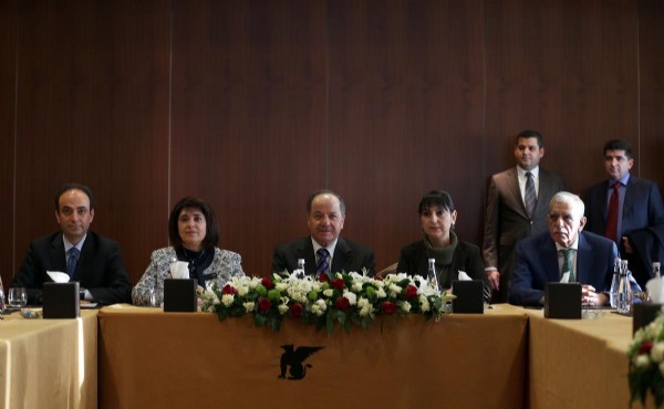 Barzani, HDP heyeti ile görüştü