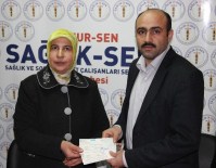 FERDİ KAZA SİGORTASI - Sağlık Sen Vefat Eden Üyesinin Yakınlarını Unutmadı