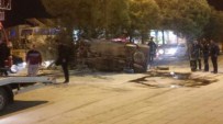 Takla Atan Otomobil Ağacı Devirdi Açıklaması 2 Yaralı