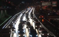 TEM Ve E-5'Te Trafik Felç!