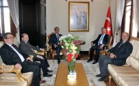 HAKAN YUSUF GÜNER - Türkiye Gazeteciler Federasyonu'ndan Vali Güner'e Ziyaret