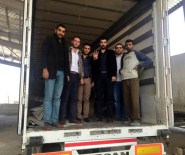 AK PARTI GENÇLIK KOLLARı - Türkmenlere Yardım Gönderildi