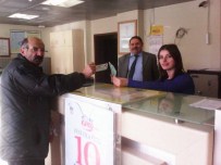 YARIM BİLET - Yılbaşı Biletleri Çıldır PTT'de Satışa Sunuldu