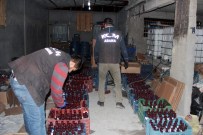 BANDROL - Adana'da Yılbaşı Arifesi Sahte İçki Operasyonu