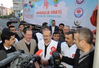 Bayırbucak Türkmenleri İçin Toplanan Yardım Malzemeleri Dualarla Yola Çıktı Haberi