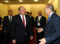 GÜRCİSTAN CUMHURBAŞKANI - Cumhurbaşkanı Erdoğan, Gürcistan Cumhurbaşkanı Margvelaşvili İle Görüştü